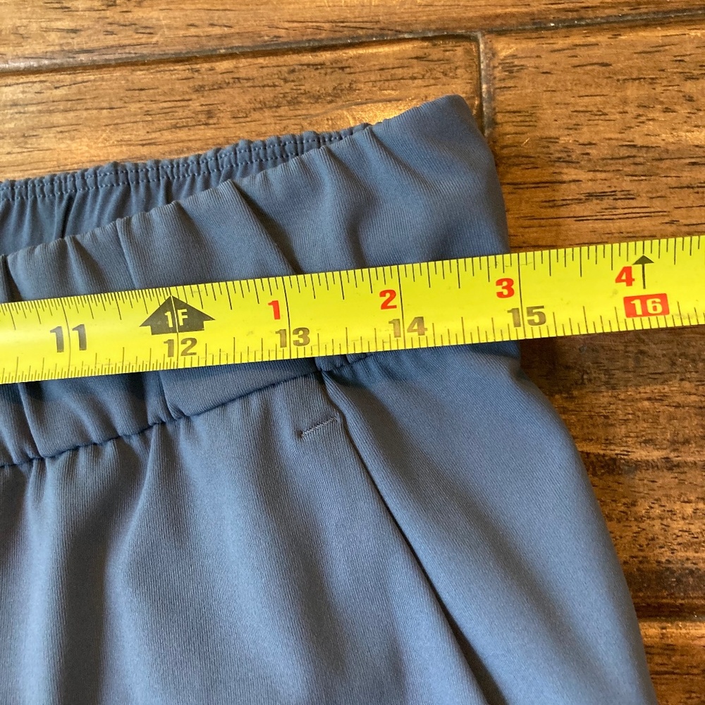 Lululemon On The Fly 7/8 Pants Size 6 Blue Lightweight Travel Drawstring Waist - Picture 7 of 7